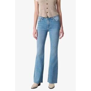 NEW RAG & BONE flexi dahlia flare cotton blend jean in monterosso